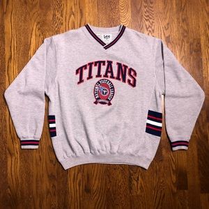 Lee Sport NFL Tennessee Titans V-Neck Sweater